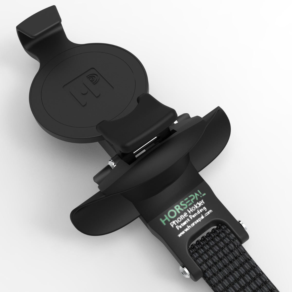 English Saddle Phone Holder