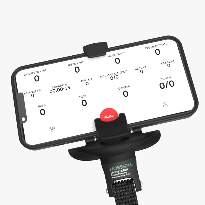 English Saddle Phone Holder - Image 5